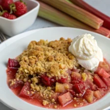 Grandma's Rhubarb Crisp Recipe: 5 Secrets for Perfect Sweetness!
