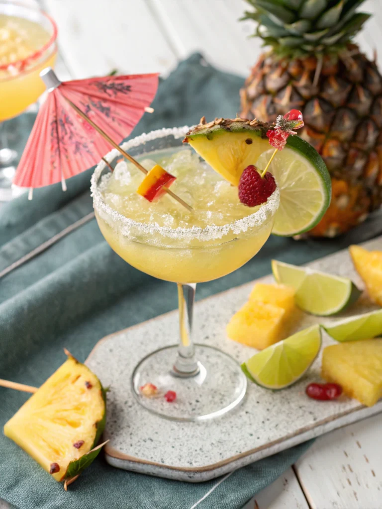 Tropical Cocktails: 30 Irresistible Recipes to Sip Under the Sun 7 Hawaiian Margarita Cocktail