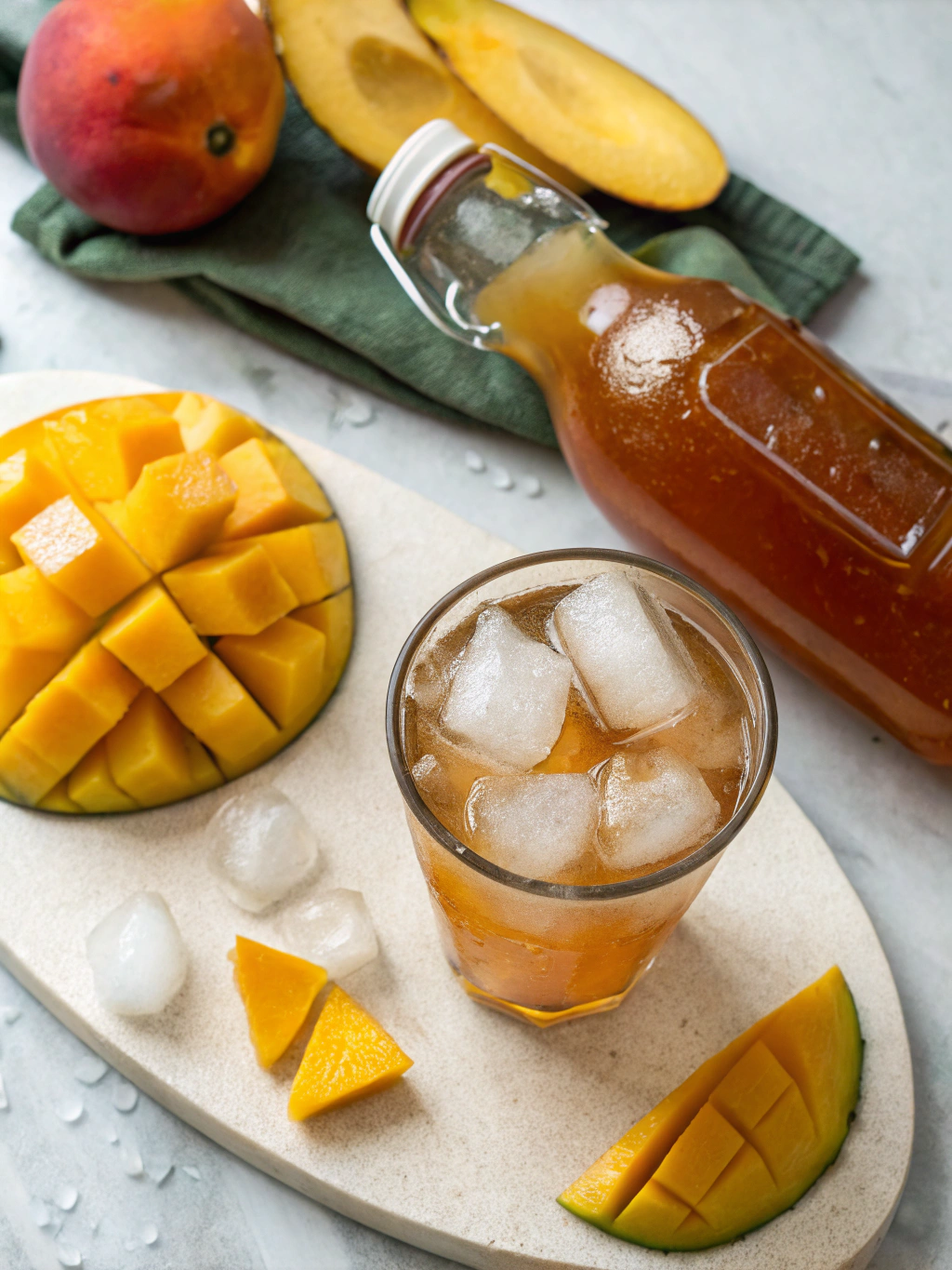 Homemade Mango Iced Tea: 5 Refreshing Reasons You'll Love It! 3 Mango Iced Tea Ingredients