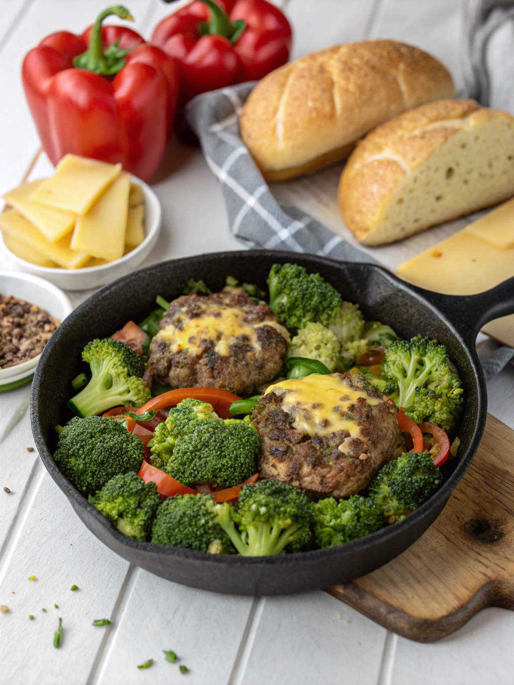 Keto Hamburger Broccoli Skillet: 7 Reasons It's Your Best Meal Choice! 3 Keto Hamburger Broccoli Skillet Ingredients