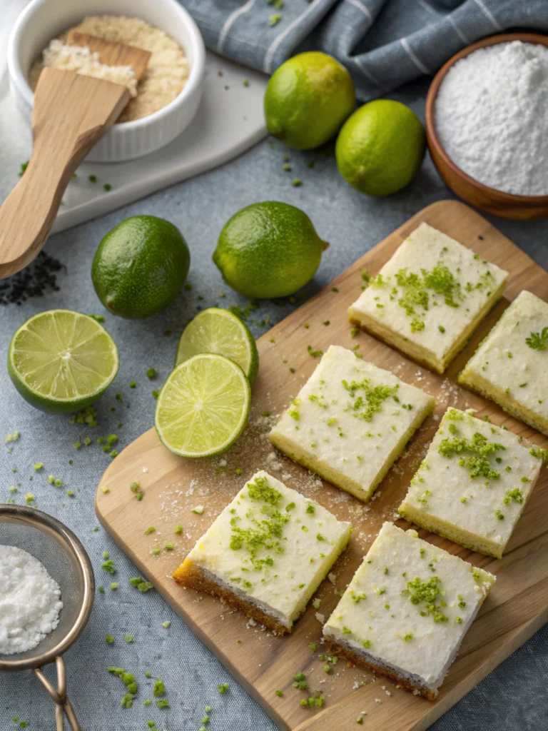 Key Lime Pie Bars