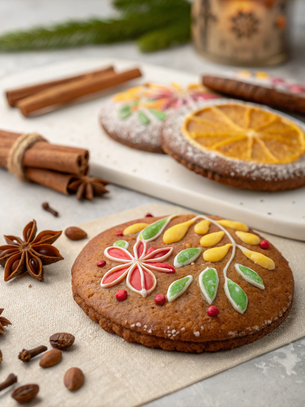 Lebkuchen German Spice Cookies