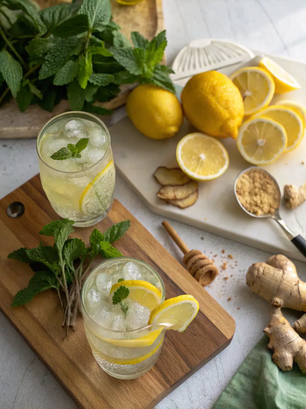 How to Whip Up a Refreshing Lemon Ginger Mocktail Spritz in 7 Steps 3 How to Whip Up a Refreshing Lemon Ginger Mocktail Spritz in 7 Steps