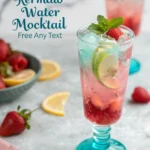 Mermaid Water Mocktail