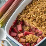 Old Fashioned Rhubarb Crisp