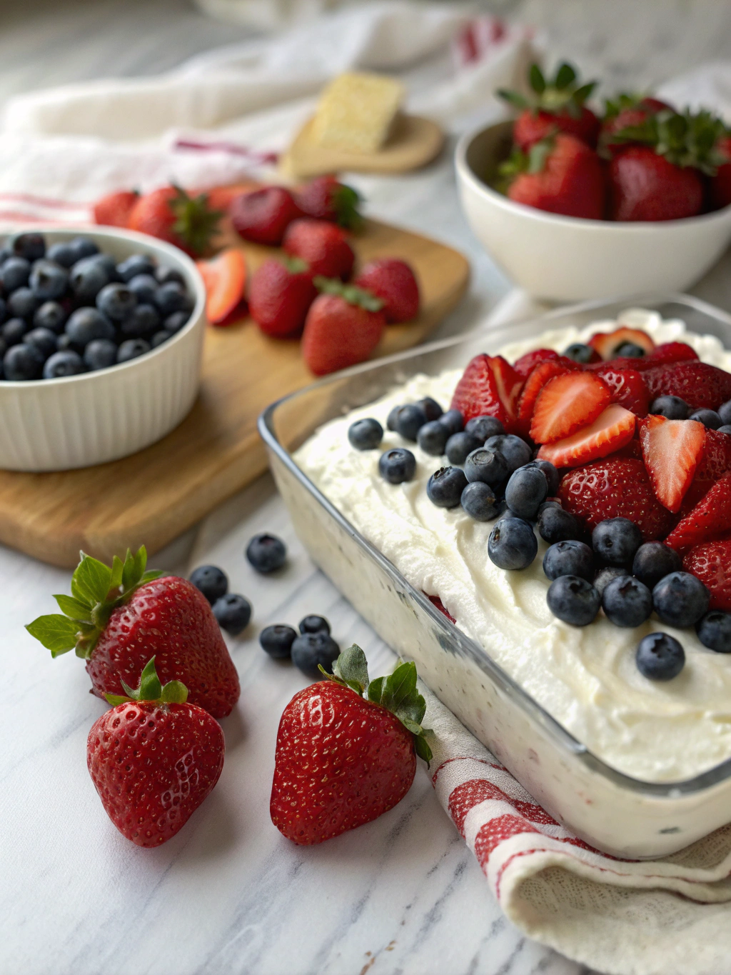 Patriotic Poke Cake: How to Create the Ultimate 4th of July Dessert! 3 Patriotic Poke Cake: How to Create the Ultimate 4th of July Dessert!