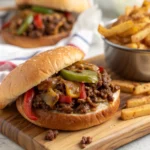 Philly Cheesesteak Sloppy Joes