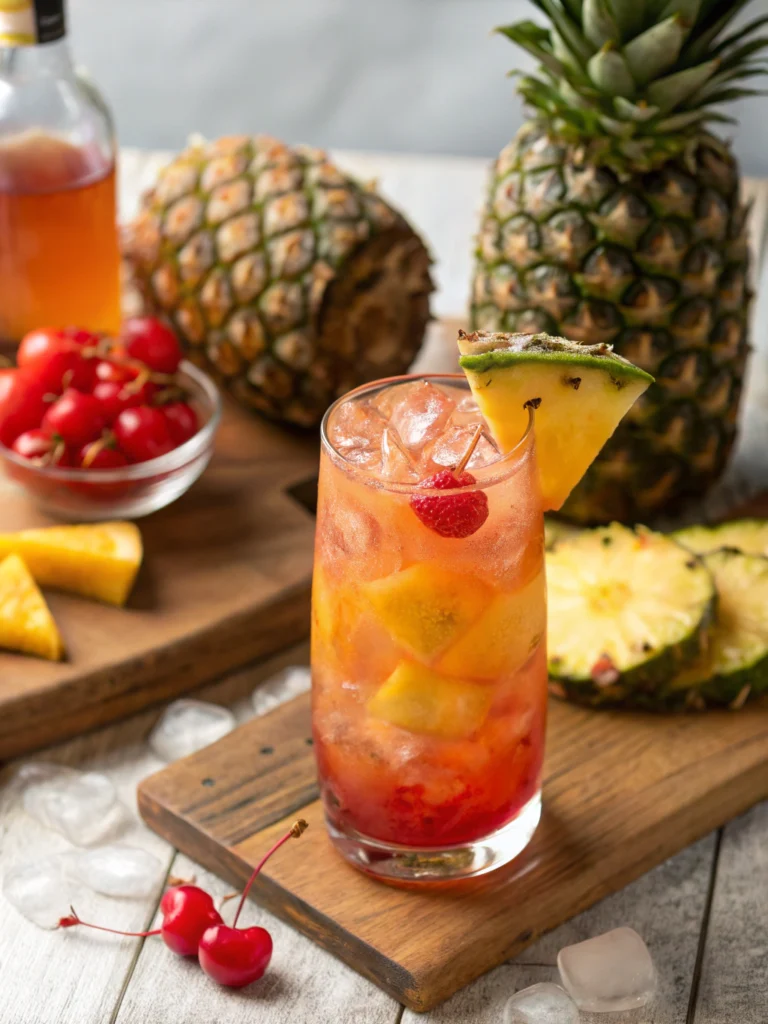 Tropical Cocktails: 30 Irresistible Recipes to Sip Under the Sun 16 Pirate’s Punch