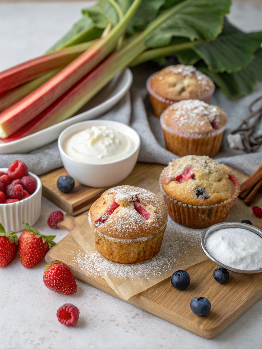 7 Secrets for the Best Rhubarb Muffins with Greek Yogurt Recipe!