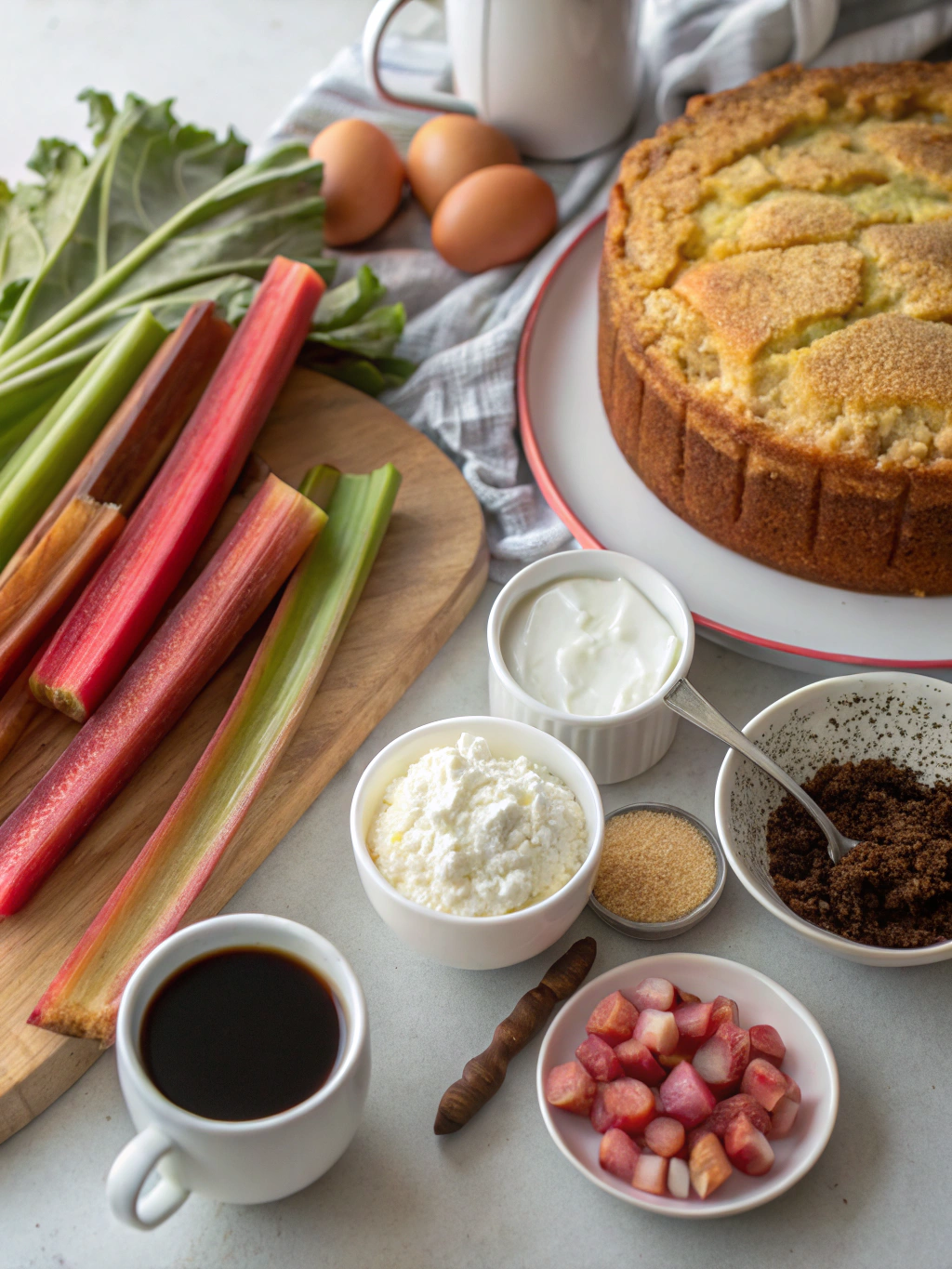 Rhubarb Sour Cream Coffee Cake: 5 Reasons It's the Best Bake Yet!