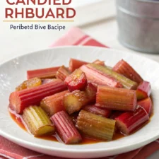 Simply Divine Candied Rhubarb Recipe: 7 Steps for Sweet Perfection!