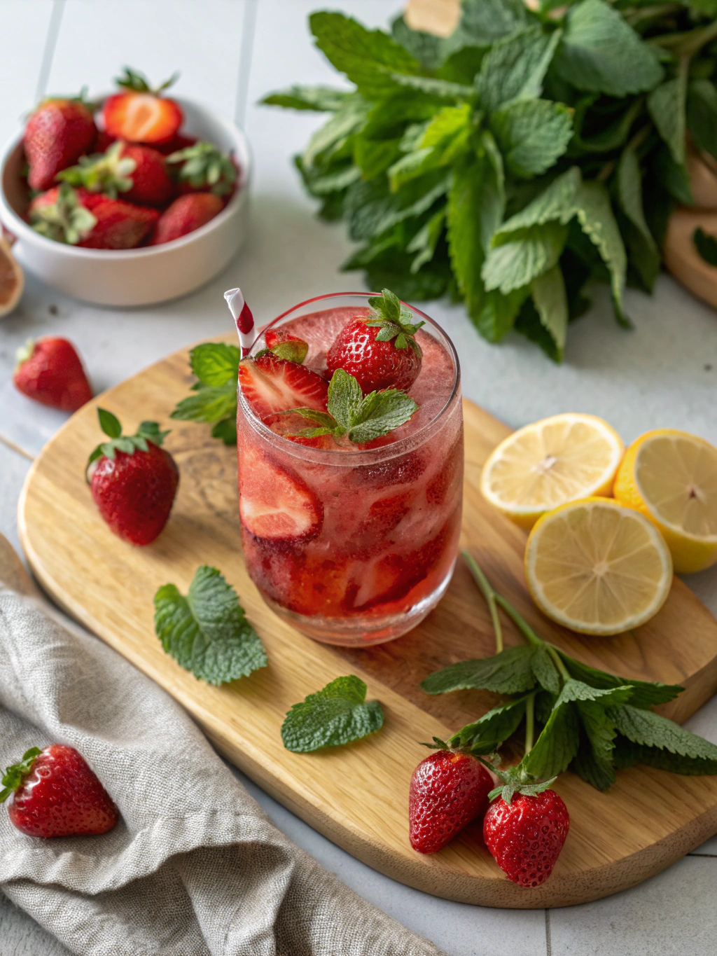 5 Reasons the Springtime Strawberry Sipper Mocktail is Your Must-Try Drink!