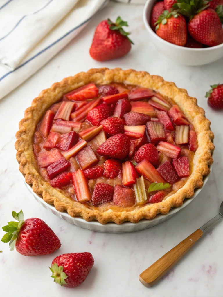 Strawberry Rhubarb Pie