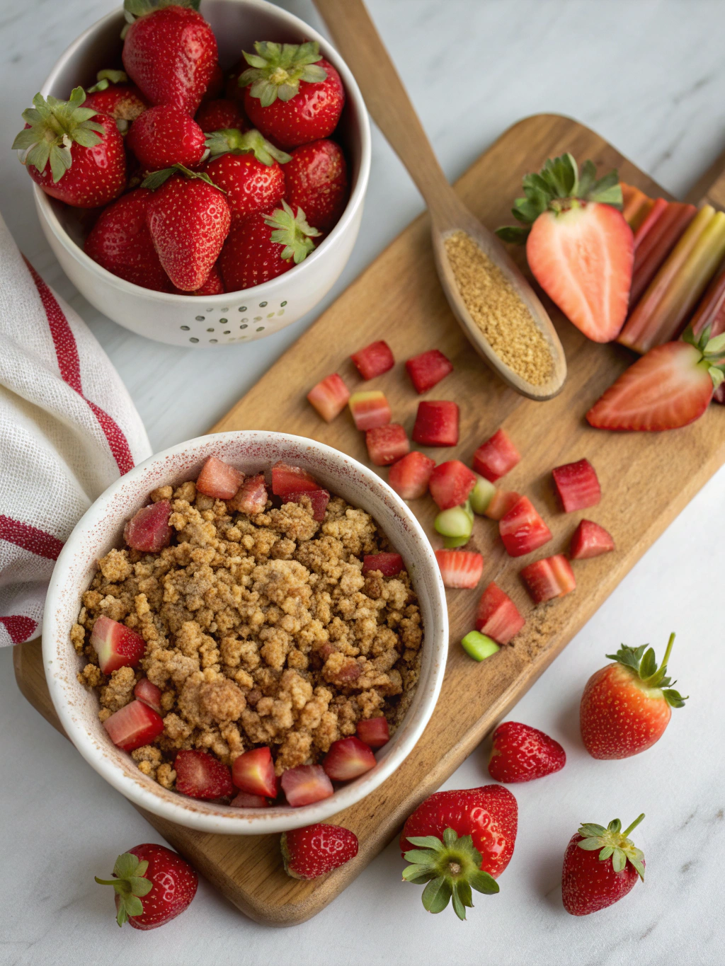 The Best Strawberry Rhubarb Crisp: 5 Reasons It's a Must-Try! 3 The Best Strawberry Rhubarb Crisp: 5 Reasons It's a Must-Try!