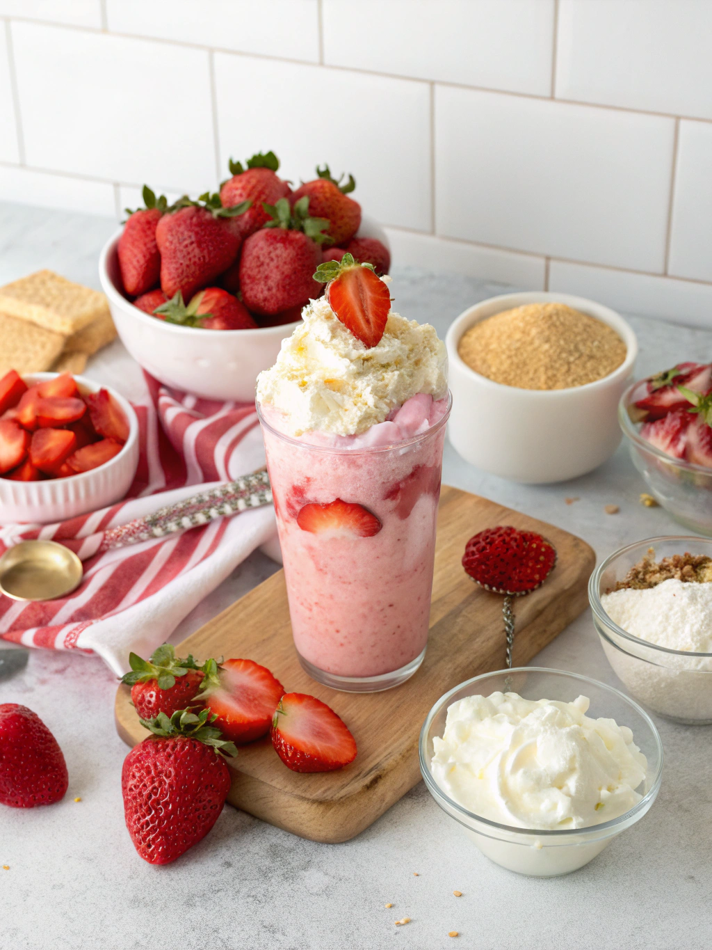 How to Make a TikTok Famous Strawberry Cloud Cake in 7 Simple Steps