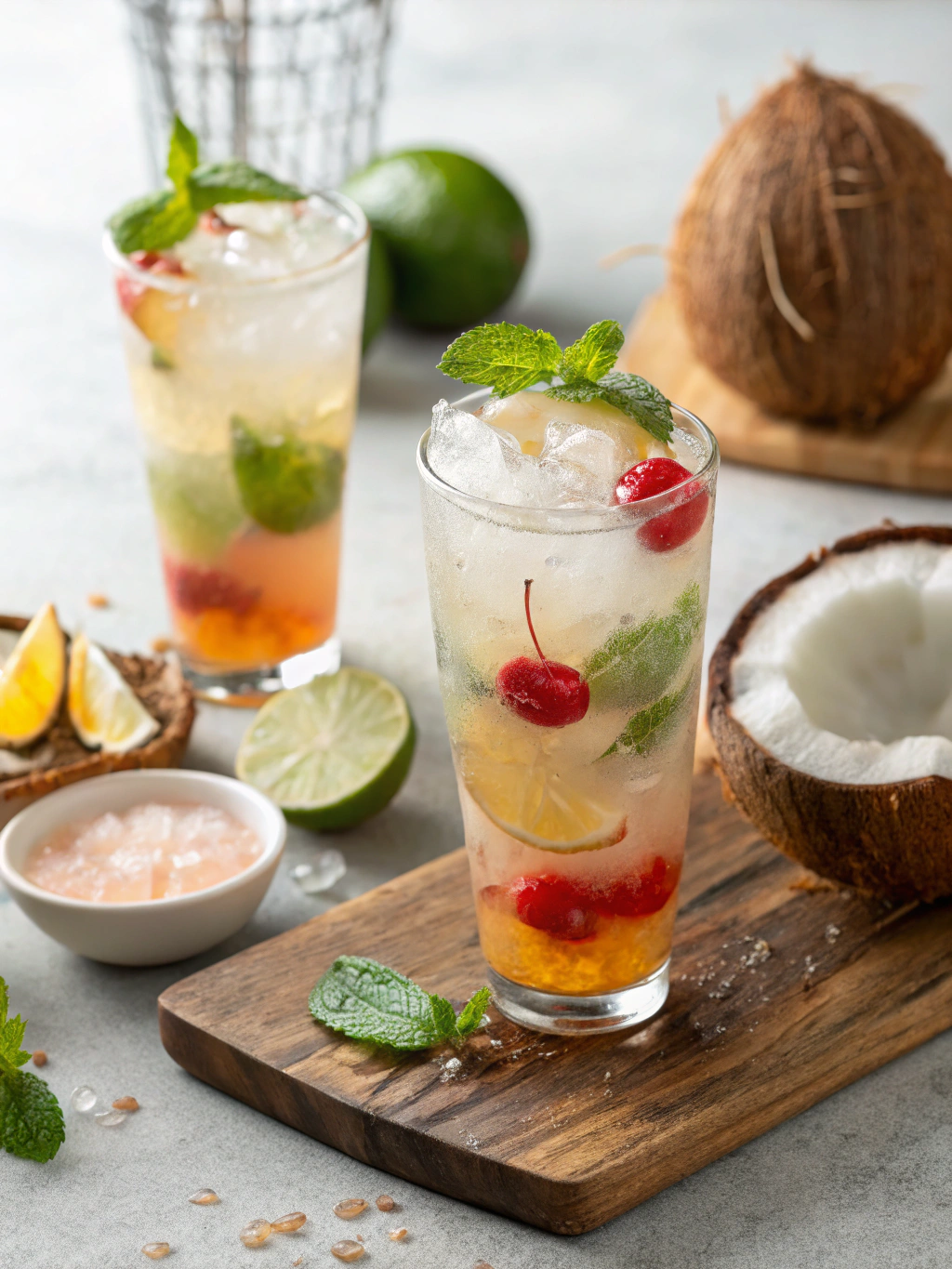 cortisol mocktail coconut water