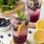 lavender blueberry lemonade