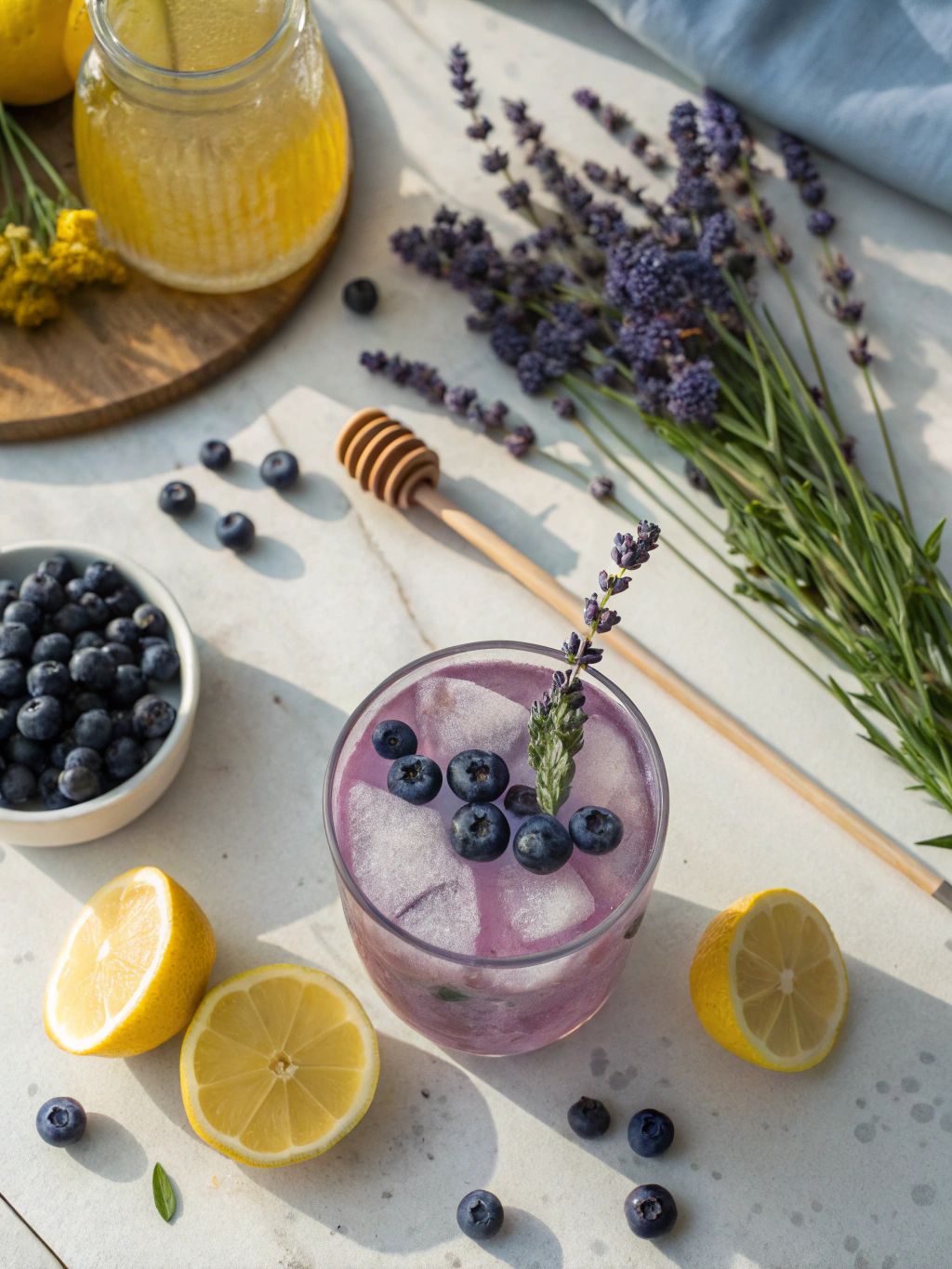 Lavender Blueberry Lemonade: 7 Secret Tips for the Perfect Summer Quench! 3 Lavender Blueberry Lemonade Ingredients