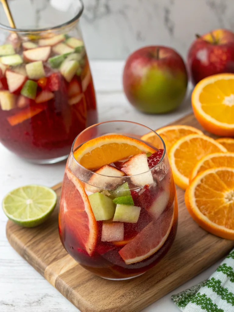Apple‑Orange Red Sangria