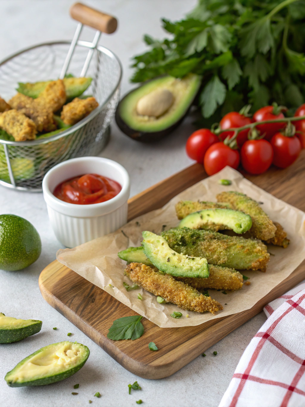Ingredients for Avocado Fries