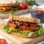 BBQ Tempeh Sandwich: 5 Easy Steps for the Perfect Vegan Lunch! 4 BBQ Tempeh Sandwich