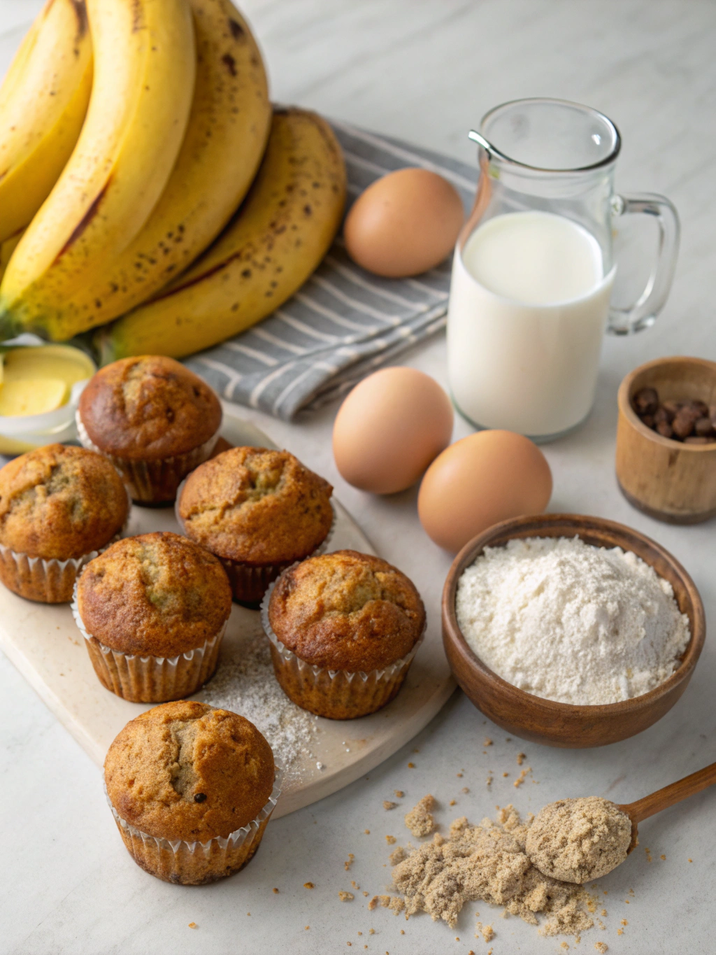Banana Bread Muffins: 7 Tips for Moist, Perfect Treats Every Time! 6 Banana Bread Muffins Ingredients