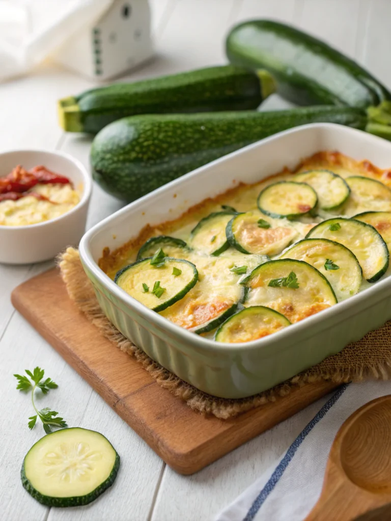 Best Baked Zucchini And Cheese