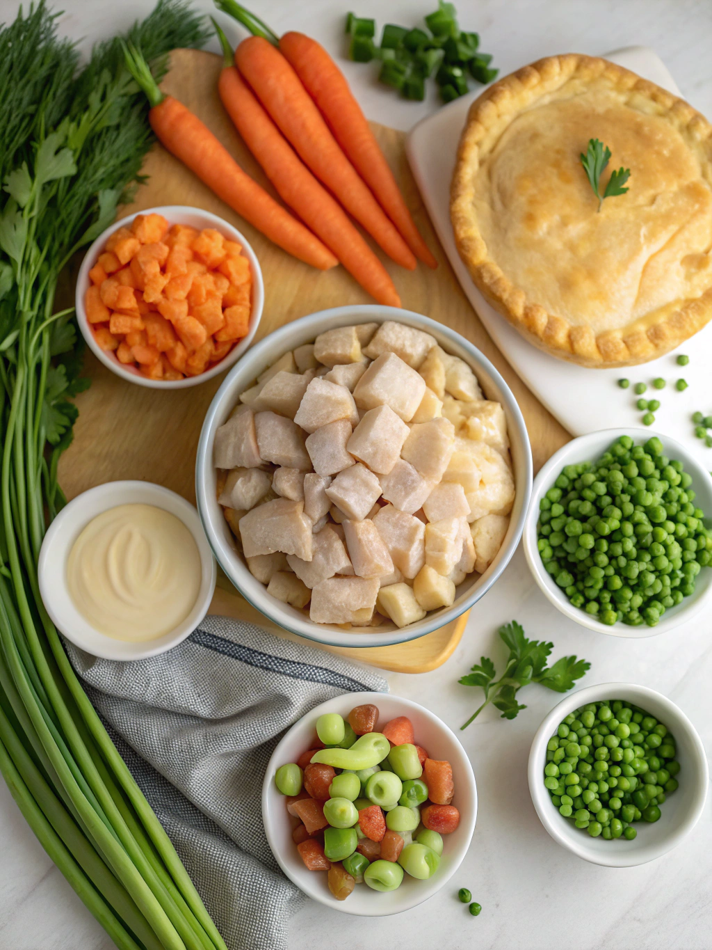 Best Crock Pot Chicken Pot Pie: 7 Secrets to Creamy Perfection! 3 Best Crock Pot Chicken Pot Pie Ingredients