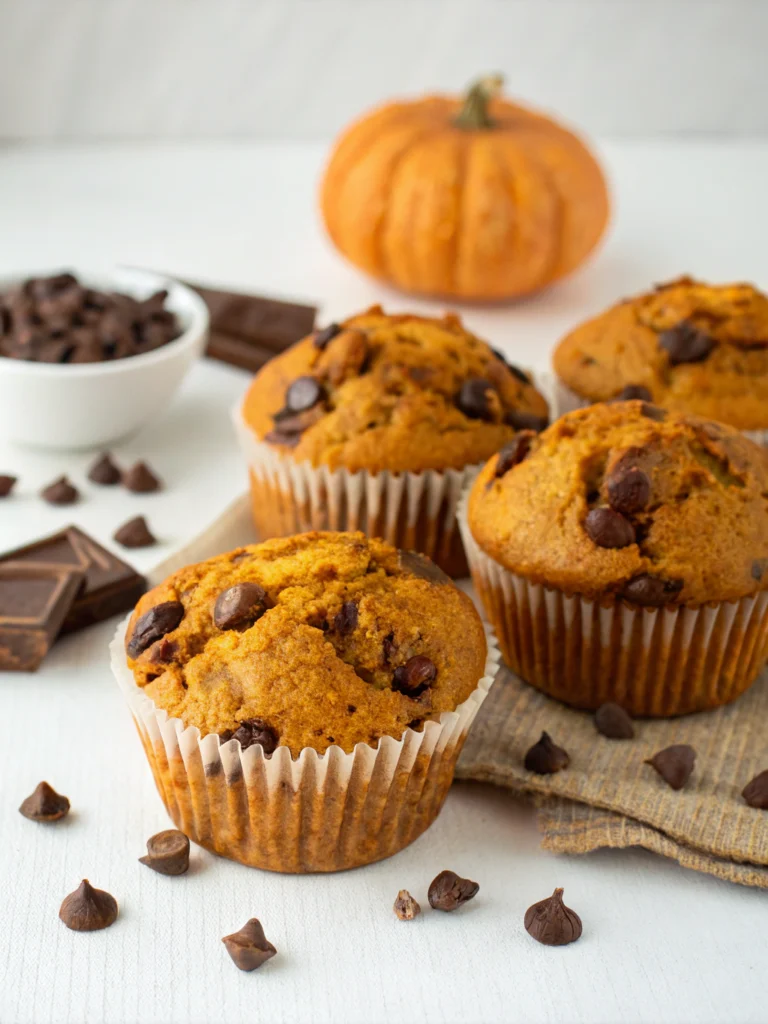 Best Pumpkin Chocolate Chip Muffins