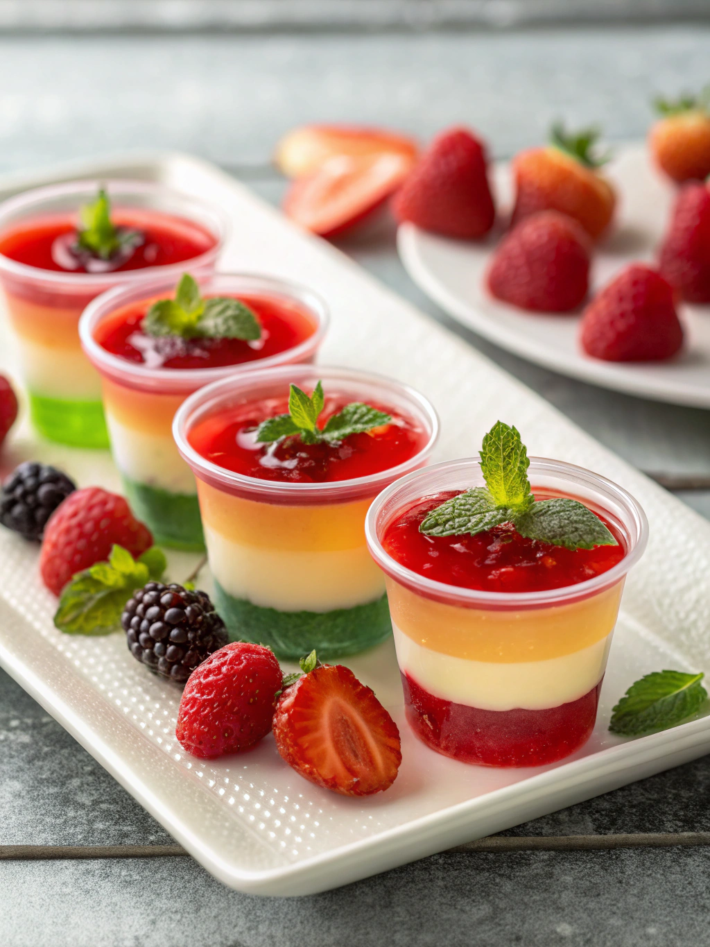 Boozy Jello Shots