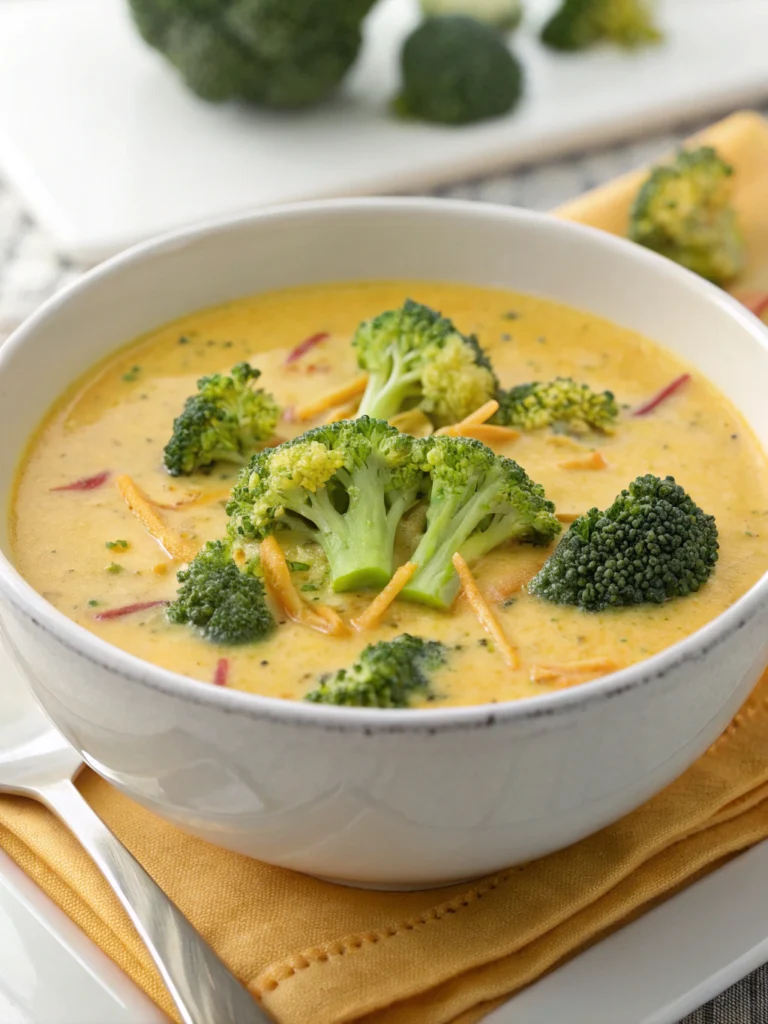 12 Nourishing Soup Recipes That Support Weight Loss — Hearty, Healthy & Easy! 6 Broccoli Cheese Soup