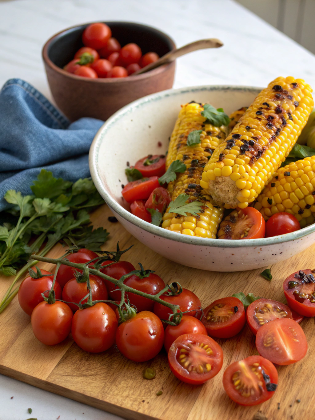 Charred Corn & Cherry Tomato Salad: 5 Fresh Twists to Excite Your Palate! 6 Charred Corn & Cherry Tomato Salad: 5 Fresh Twists to Excite Your Palate!
