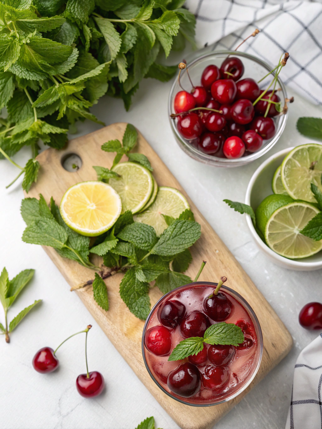 Cherry Mojito Ingredients