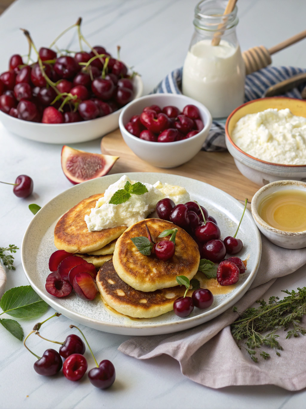 Cherry Ricotta Pancakes: 5 Secrets to Making Them Fluffy & Delicious! 9 Cherry Ricotta Pancakes: 5 Secrets to Making Them Fluffy & Delicious!