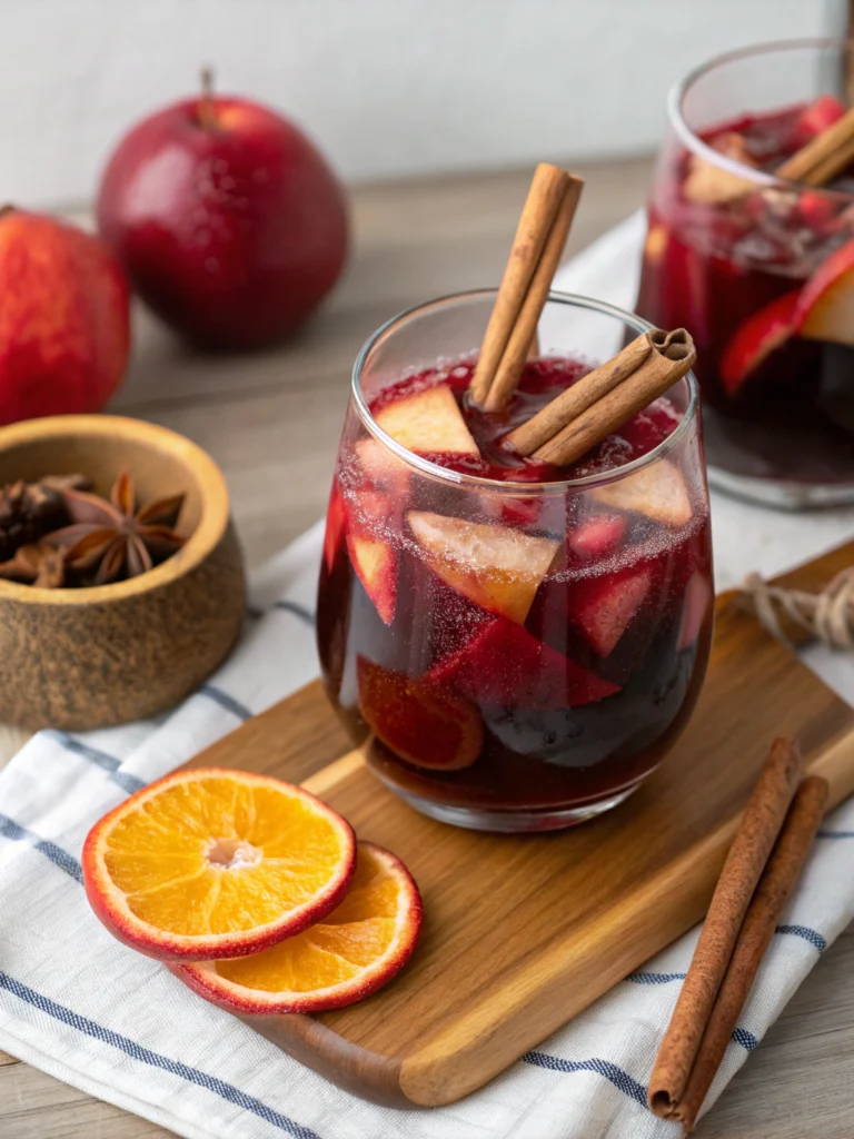Cinnamon Kissed Red Sangria
