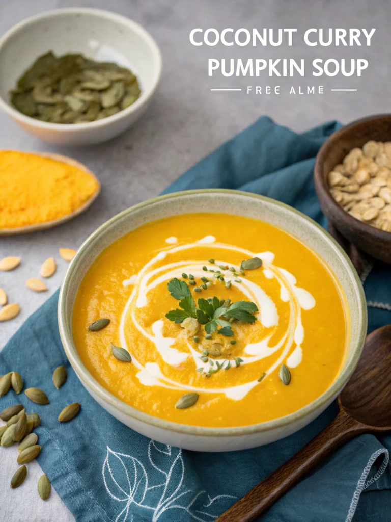 Coconut Curry Pumpkin Soup
