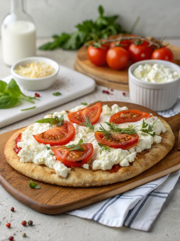 Cottage Cheese Flatbread