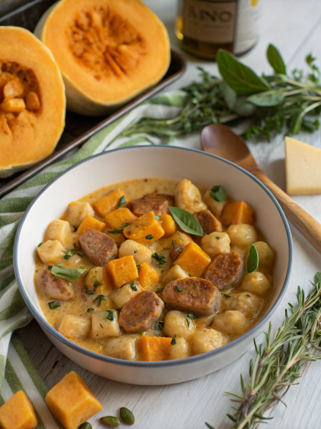 Creamy Butternut Squash Gnocchi with Sausage Recipe: 5 Secret Tips for Perfection 3 Creamy Butternut Squash Gnocchi with Sausage Recipe: 5 Secret Tips for Perfection