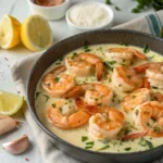 Creamy Garlic Shrimp in 15 mins
