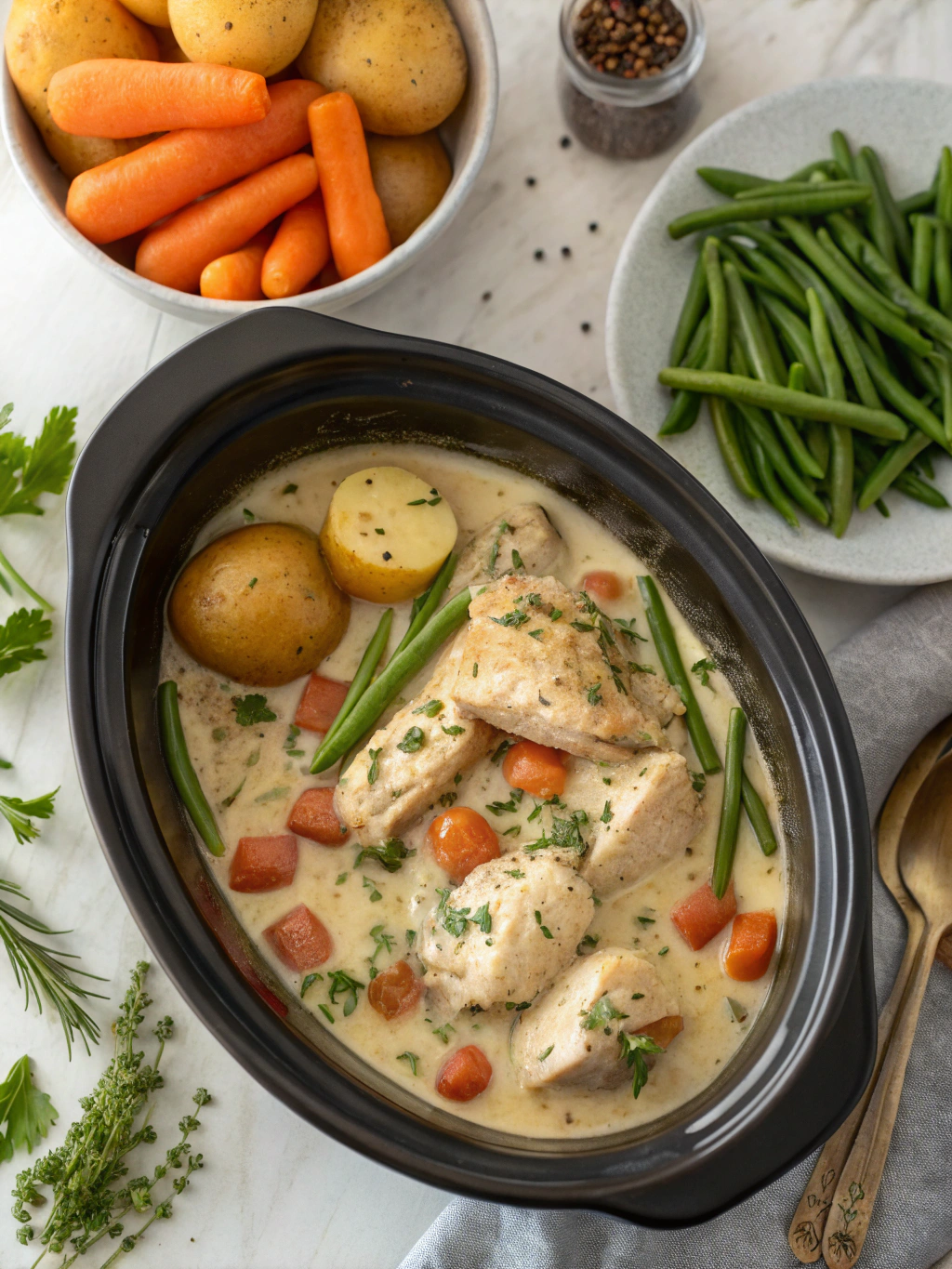 How to Make the Best Creamy Ranch Chicken Crock Pot Recipe in 7 Simple Steps 3 Creamy Ranch Chicken Ingredients
