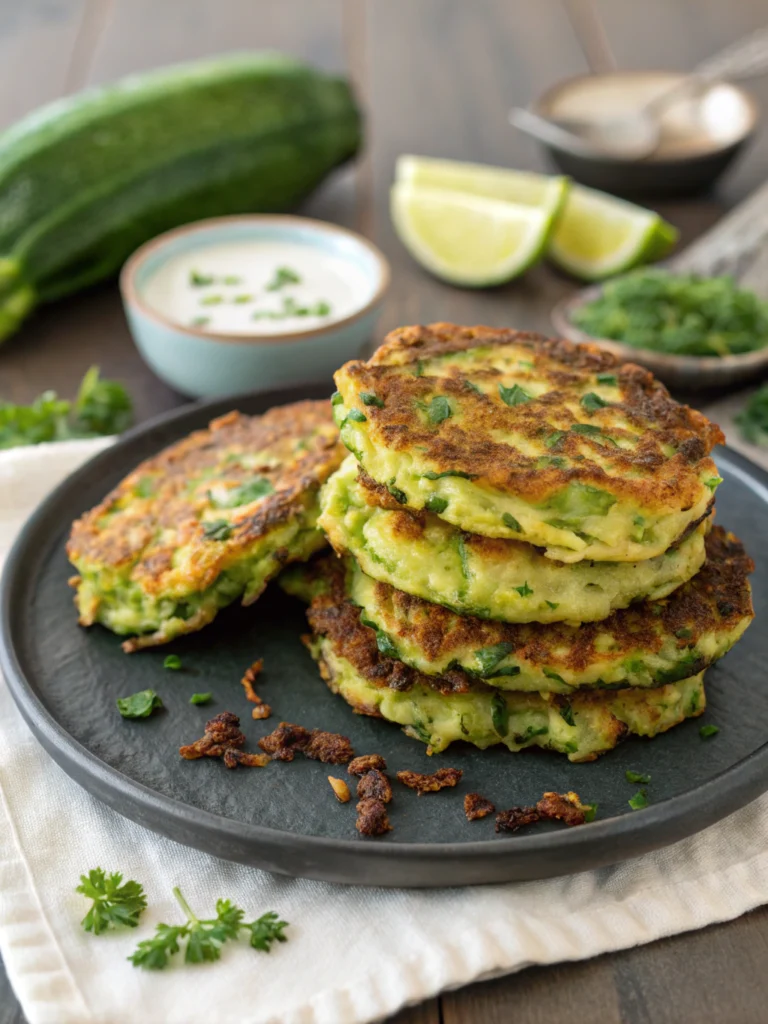 Crispy Zucchini Fritters Recipe