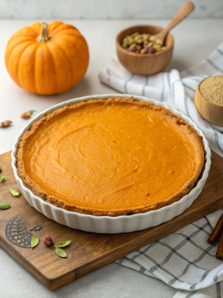Crustless Pumpkin Pie