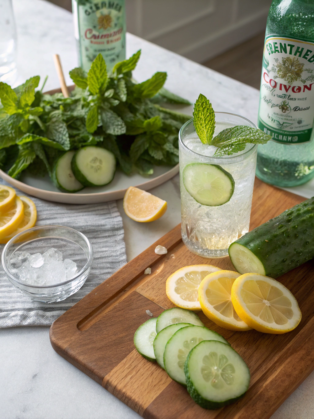 Cucumber Mint Gin Fizz: 5 Refreshing Reasons to Try It Now! 6 Cucumber Mint Gin Fizz Ingredients