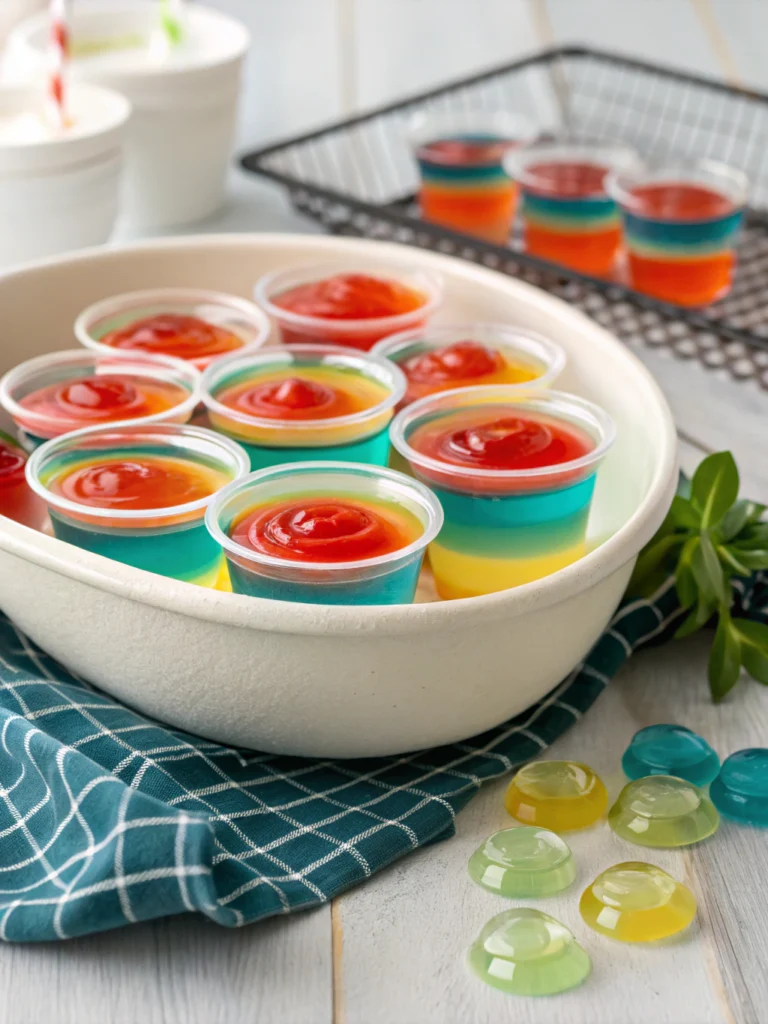 Fishbowl Jello Shots