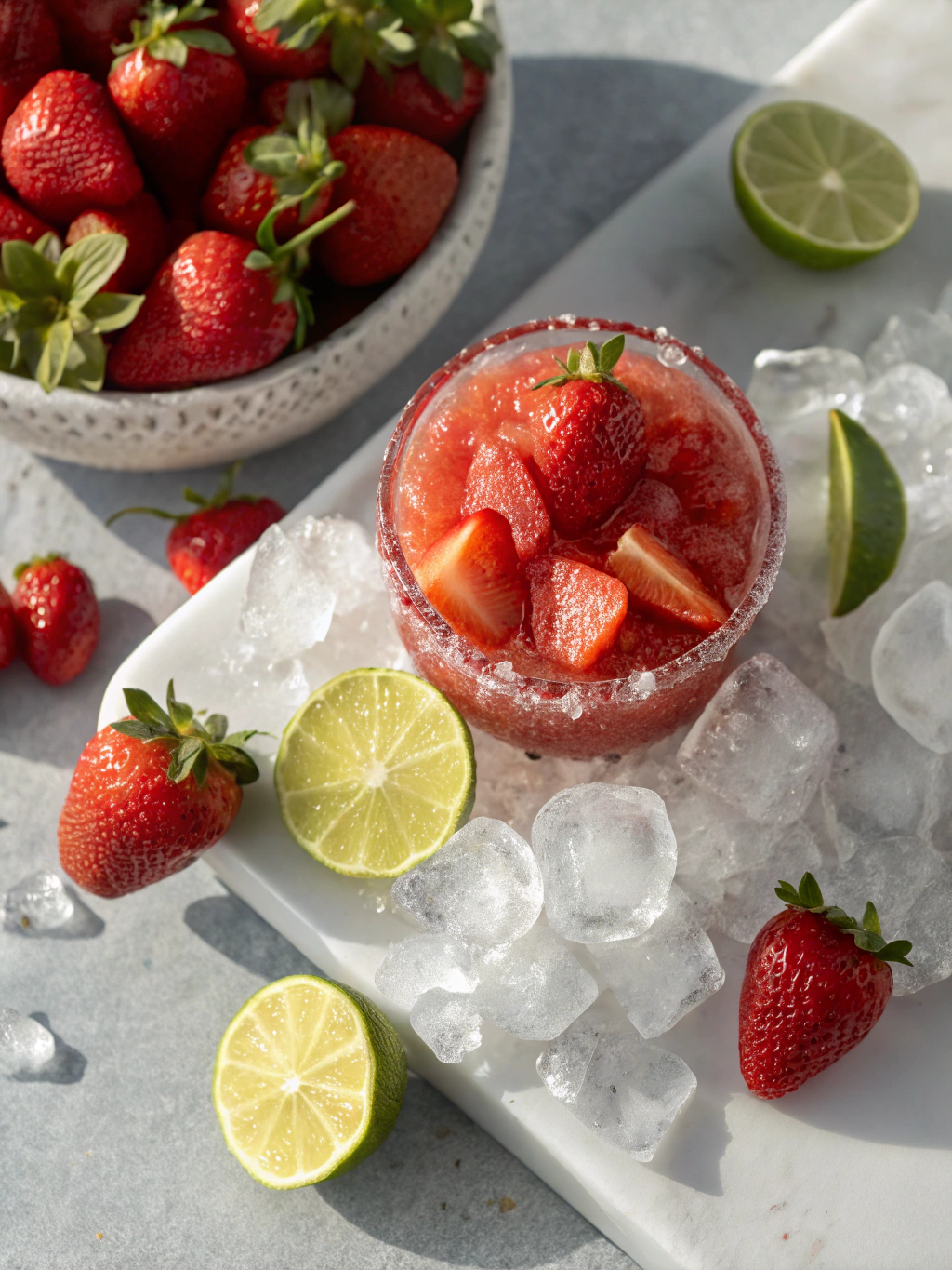 7 Key Ingredients for the Perfect Frozen Strawberry Margarita Blast