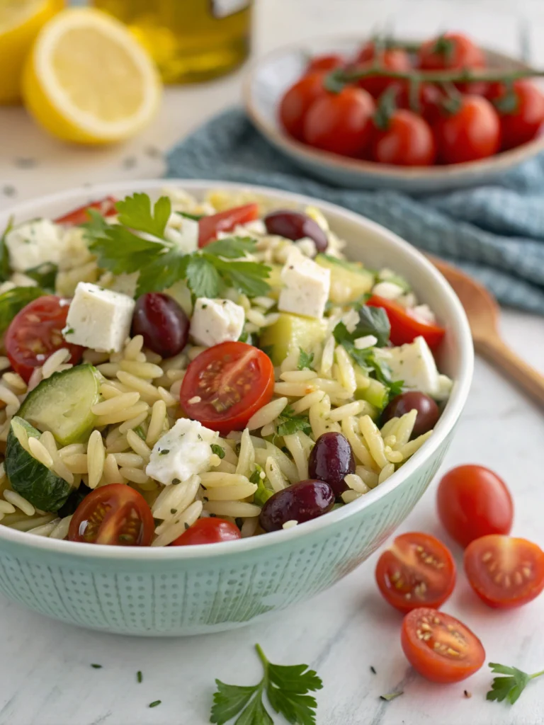 Greek Orzo Salad