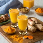 Healthy Ginger Turmeric Shot