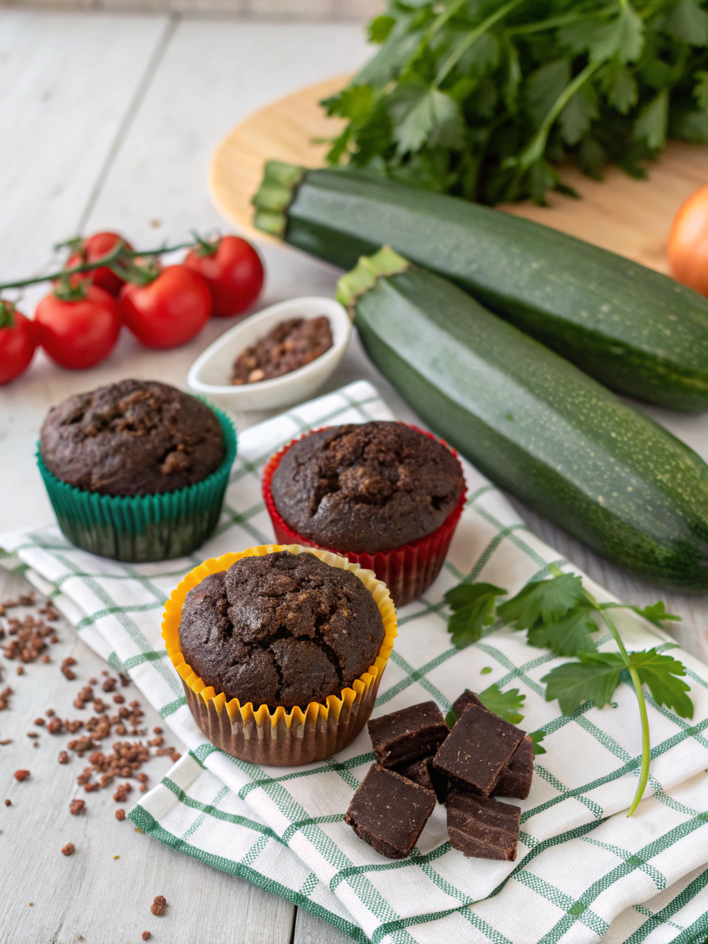 7 Secrets How Healthy & Moist Chocolate Zucchini Muffins Can Transform Your Snack Time! 3 Healthy & Moist Chocolate Zucchini Muffins Ingredients