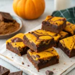 Healthy Pumpkin Brownies