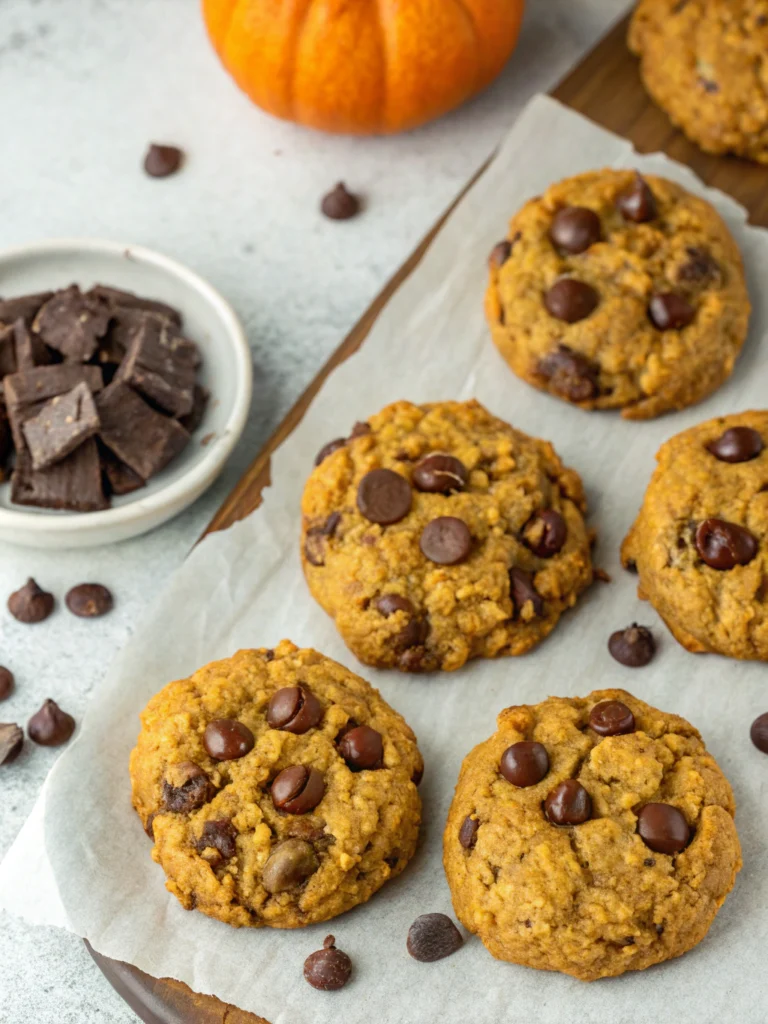15 Irresistible Pumpkin Cookie Recipes — The Ultimate Pumpkin Cookie Guide 6 Healthy Pumpkin Chocolate Chip Oatmeal Cookies
